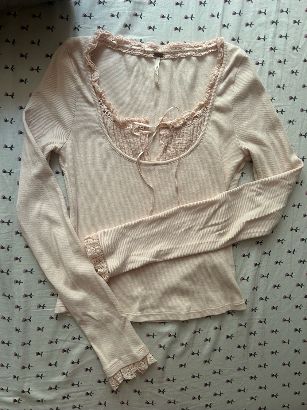 Free People Sunday Morning Layering Top - Picture 4 of 7